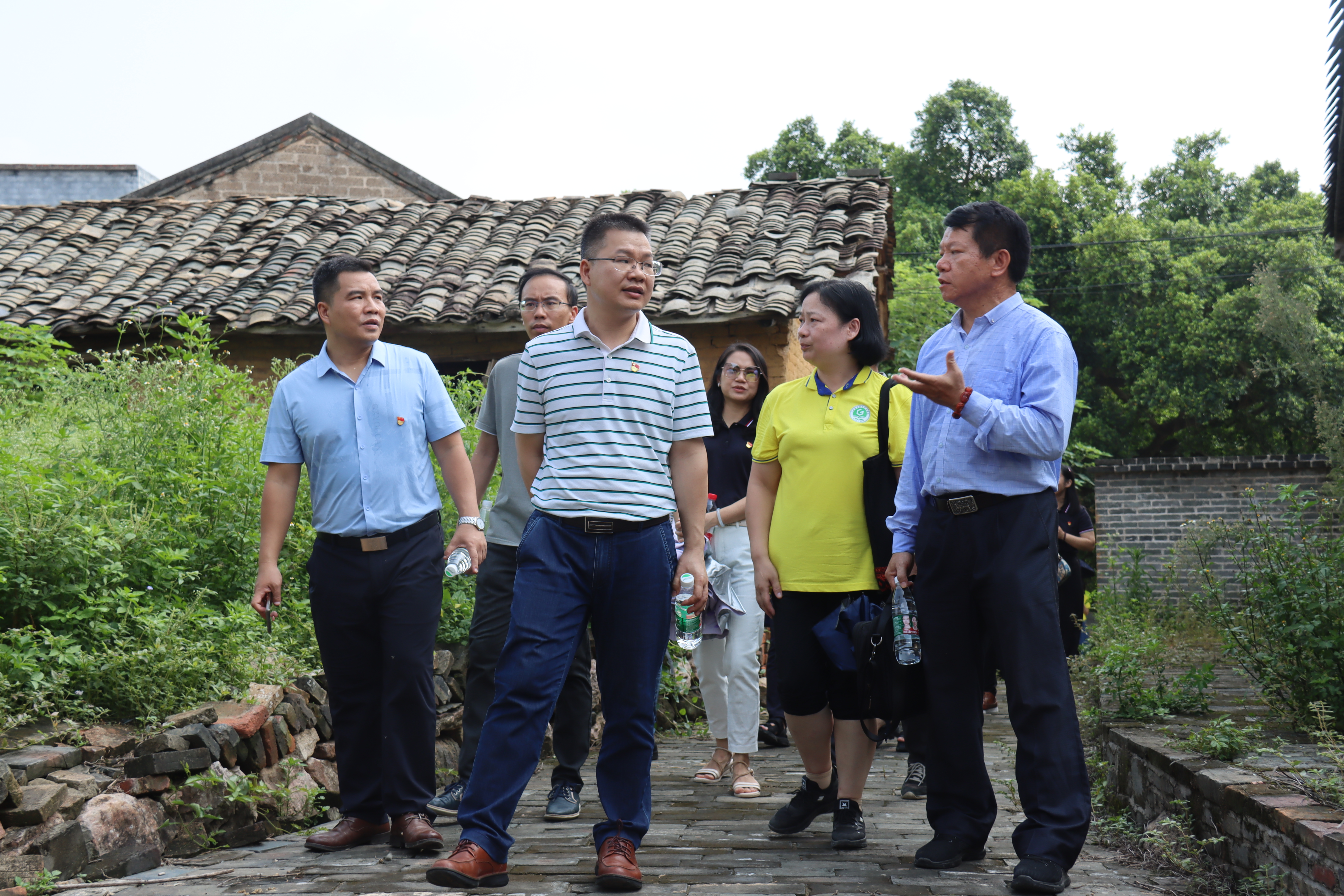 参观三江坡古建筑群