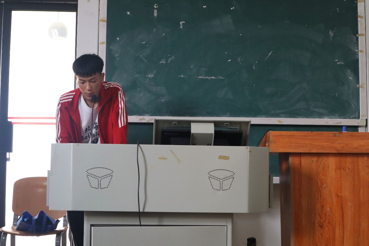 勤工助学公寓长发言